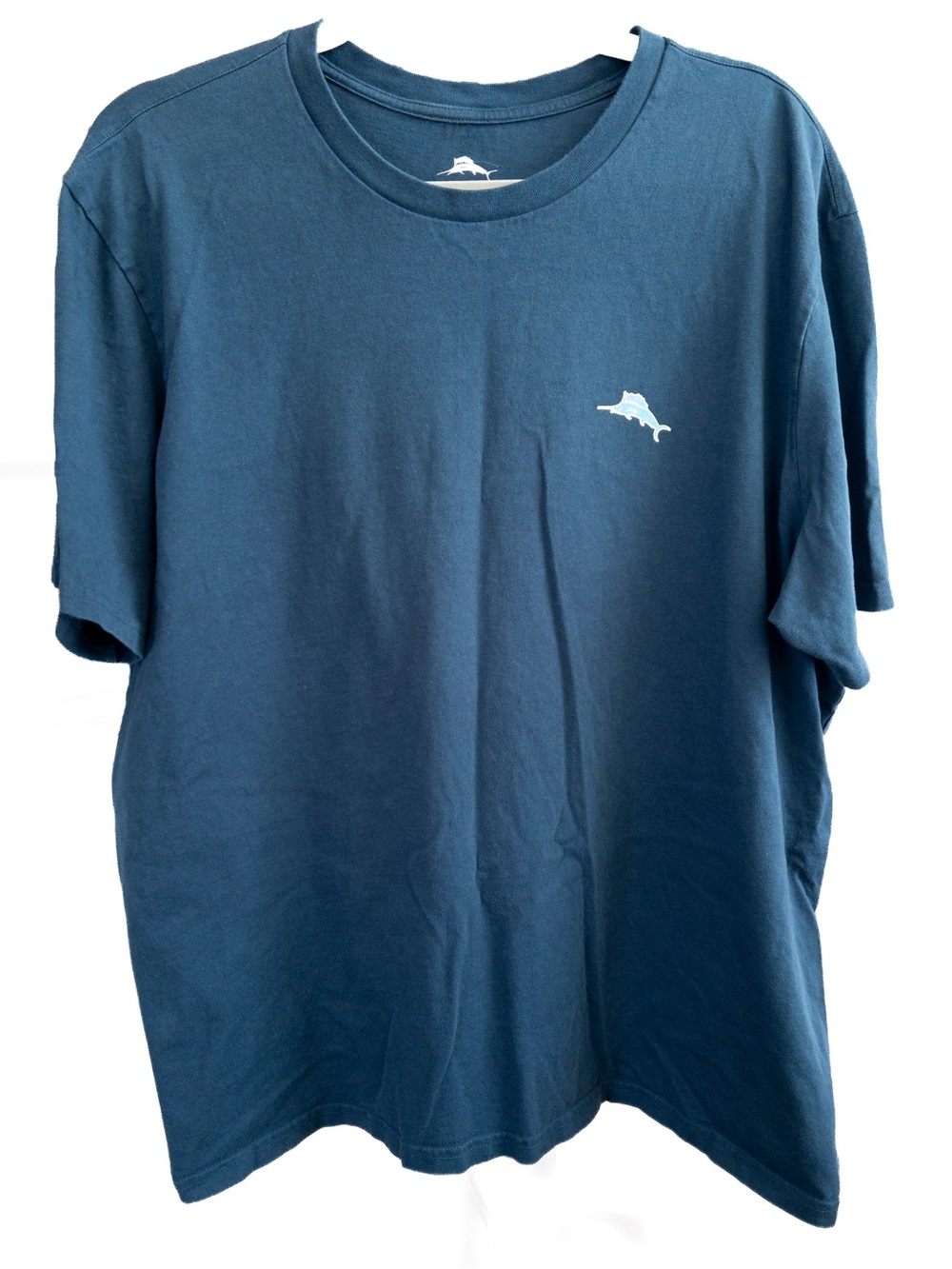 Tommy Bahama Men’s XL Blue Sway In Your Lane Graphic T-Shirt Tropical
